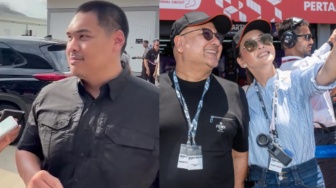 Beda Kelas Menpora Dito Ariotedjo Vs Irwan Mussry di Ajang MotoGP Mandalika: Ada yang Dicibir Alay