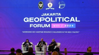 Stakeholders Internasional Bahas Tantangan Ketahanan Geo-Maritim di Indo-Pasifik pada JGF ke-8