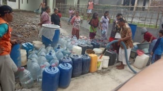 Cilacap Masih Dilanda Kekeringan, Distribusi Air Bersih Terus Berlanjut