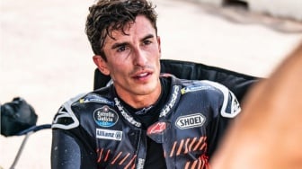 Misteri di Balik Terbakarnya Motor Marc Marquez di MotoGP Mandalika, Komponen Ini Jadi Biangnya