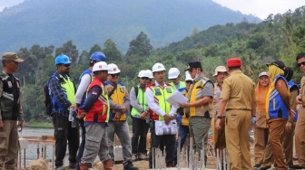 Progres 30%, Pembangunan Pasar Tematik Danau Ranau Ditarget Rampung Desember 2024