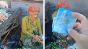 Viral! Kisah Pilu Nenek Penjual Pisang Bangkalan Diberi Uang Palsu Pembeli, Endingnya Bikin Terharu