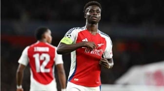 Liga Champions: Antar Arsenal Hantam PSG 2-0, Bukayo Saka Katakan Hal Ini