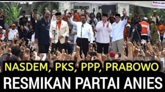 Cek Fakta: Prabowo Resmikan Partai Besutan Anies Baswedan