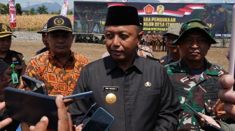 Dukung TMMD ke-122, Pjs Bupati Kediri Prioritaskan 3 Hal Berikut