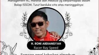 Profil H Rony Ardiansyah, Pembalap yang Meninggal Setelah Kecelakaan di Sirkuit Sentul