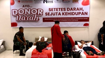 Rayakan Ulang Tahun, Hotel Aston & Transera Gelar Donor Darah