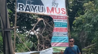 Sejumlah Baliho Program Bayu-Musya Diduga Sengaja Dirusak, Ini Penampakannya