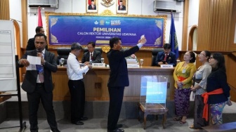 Prof I Ketut Sudarsana Terpilih Sebagai Rektor Unud Periode 2024 - 2028