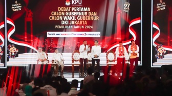 Adu Gagasan Cagub-Cawagub di Debat Perdana Pilgub Jakarta 2024