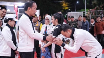 Bertemu Presiden Jokowi di Stadion Manahan, Respati Ardi Dapat Suntikan Motivasi Menuju Pilkada Solo