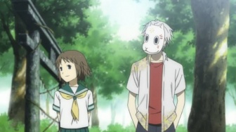 Ulasan Anime Hotarubi no Mori e, Ketika Cinta Bersemi di Hutan Mistis