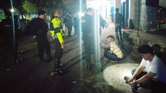 Mabuk di Stadion Pahoman, Gerombolan Pemuda Dibubarkan Polisi