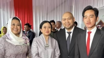 Foto Bareng Anak Prabowo, Postur Tubuh Gibran Jadi Omongan: Lagi Mikir Exit Plan