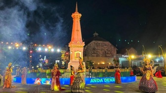 Gelaran Wayang Jogja Night Carnival di Tugu Jogja Berlangsung Meriah, Sempat Diwarnai Sejumlah Penonton Pingsan