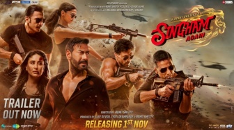 Jelang Tayang di Bulan November Mendatang, Film Singham Again Rilis Trailer