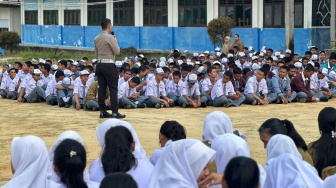 Cooling System, Satlantas Polres Siak Imbau Pemilih Pemula Tak Terpengaruh Hoaks