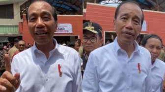 Awalnya Senyum, Ekspresi Jokowi Langsung Cemberut Saat Ditanya Maraknya Tambang Batu Bara di Berau