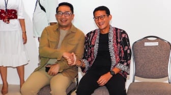 Bertemu Sandiaga, RK Dititipi Agar Pariwisata Jakarta Naik Kelas