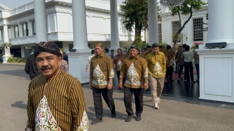 Usai Bertemu Jokowi, Pujakesuma Tegaskan Tak Ada Pesan Politik!