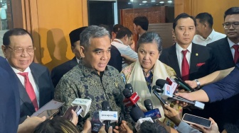 Soal Kader PDIP di Kabinet Prabowo, Ahmad Muzani: InsyaAllah Ada