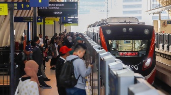 Volume Penumpang LRT Jabodebek Terus Naik, 4.227 Pengguna Tercatat Gunakan Pos Kesehatan Stasiun