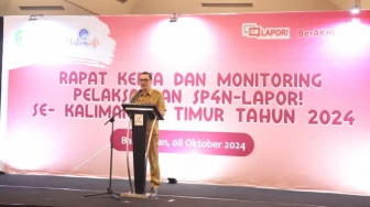 Perkuat Koordinasi, Diskominfo Kaltim Adakan Rapat Kerja SP4N-LAPOR!