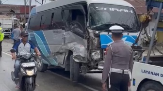 Kecelakaan Beruntun di Jalan Padang-Bukittinggi, Sejumlah Korban Luka-luka