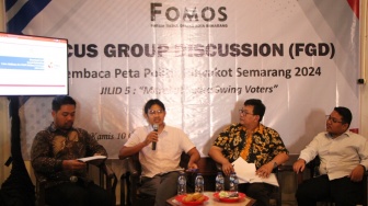 Survei Indoriset: Elektabilitas Yoyok-Joss Unggul 62%, Jaguar Tertinggal Jauh di Pilwakot Semarang