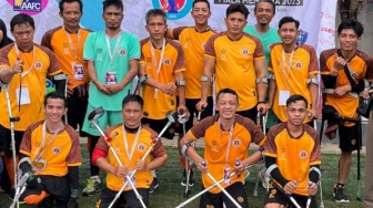 Geliat Sepak Bola Amputasi di Malang Raya