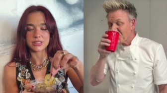 Gordon Ramsay Jajal Resep Minuman Soda ala Dua Lipa, Ujungnya Bikin Kaget