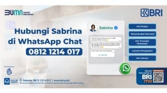 Butuh Info ATM BRI Terdekat? Tanya Asisten Virtual BRI Sabrina