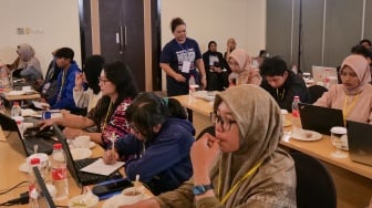 Suasana jalannya Workshop Kolaborasi Suara.com dan Universitas Atma Jaya Yogyakarta  di Hotel Swiss-Belinn Malang, Jawa Timur, 10 dan 11 Oktober 2024. [Dokumen Suara.com]