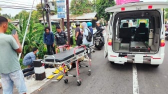 Tabrak Jembatan hingga Terjatuh ke Sungai, Pengendara Motor di Sleman Tak Sadarkan Diri