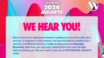 Festival Waterbomb Jakarta 2024 Ubah Jadwal Jadi 1 Hari, Sepi Peminat?