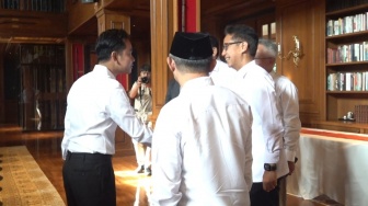 Kompak Berkemeja Putih, Begini Suasana Pembekalan Calon Menteri Kabinet Prabowo-Gibran Di Hambalang