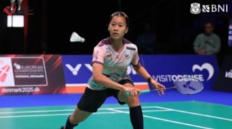 Putri KW Luar Biasa, Kalahkan Aya Ohori di Babak 32 Besar Denmark Open 2024