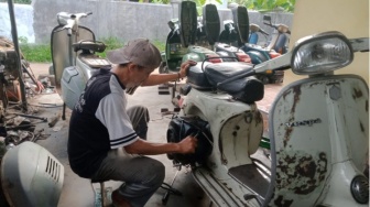 Bengkel Vespa M. Tafsir: Inovasi Ekonomi Kreatif di Pekalongan