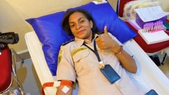 BRI Dukung Aksi Donor Darah HUT Karantina di Papua Tengah