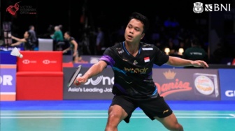 Tergelincir Lagi di Babak Awal, Mungkinkah Anthony Ginting Sudah Habis?