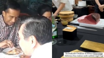 Ironi Erina dan Jejak Digital Jokowi, Mertua Nasi Padang Vs Menantu Omakase