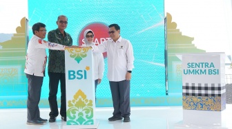 Dongkrak Ekonomi Lokal, BSI Resmikan Sentra UMKM di Destinasi Wisata Bali