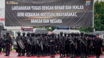 Sumut Siaga! 1.000 Polisi Dikerahkan Amankan Pelantikan Presiden 20 Oktober