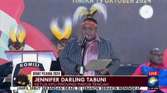 KPU Papua Tengah gelar debat perdana Cagub-cawagub di Pilkada 2024