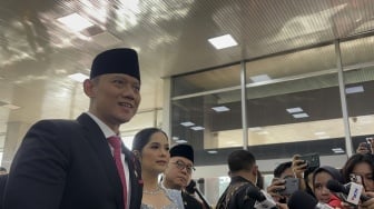 Hadiri Pelantikan, AHY Sampaikan Pesan Menyentuh untuk Jokowi dan Prabowo