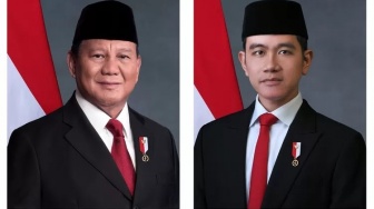 Sudah Dilantik, Ini Link Download Resmi Foto Prabowo dan Gibran Rakabuming sebagai Presiden-Wapres