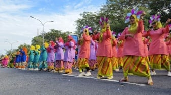 33.074 Peserta Jepin Massal di Pontianak Pecahkan Rekor MURI