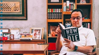 Anies Baswedan Sindir Pembakar Buku Najwa Shihab: Gagasan Tak Dapat Dibakar