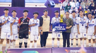 Jaring Bibit Unggul, Turnamen Futsal Pospay Cup 2024 Diharapkan Kembali Digelar