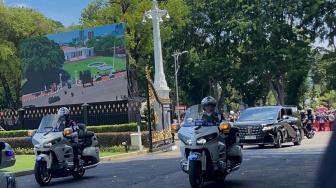 Sebelum Balik ke Solo, Jokowi dan Iriana Kembali ke Istana Merdeka Ikut Pisah Sambut dengan Prabowo